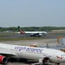 到着（12）Virgin atlantic A340-600　　