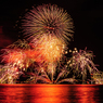 水郷祭、花火17