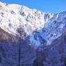 樹氷と穂高連峰