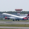 飛び立ち（147）virgin atlantic A340-600 　