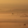 朱の朝景