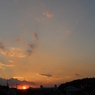 昨日の夕日＾＾