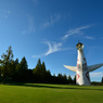 万博記念公園　太陽の広場より