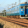 夕暮れの475系