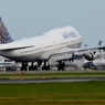 着陸（36）UNITED 747-400 