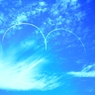 青空に・・・お尻？おっぱい？