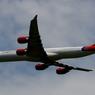 離陸（92）virgin atlantic A340-600 