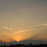 今朝の空＾＾