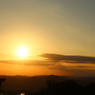 初秋の夕焼け①