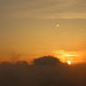 日本の最西端で観る夕焼け