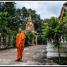 クメール寺のお坊さん