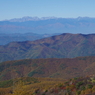 入笠山より槍ヶ岳を望む
