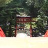神橋頂上より拝殿