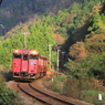 山陰本線、秋、列車