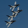 入間航空祭（23）ダブル　ブルー・インパルス