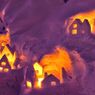 House of the icecake of the fairy tale