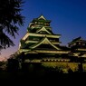 黄昏の天守閣
