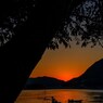 残照の海