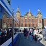 オランダ　アムステルダム中央駅前　その５