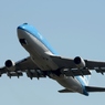 離陸(433)KLM Royal Dutch 747-400 