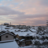 雪の京・早朝