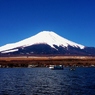 湖上から富士