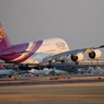 THAI A380-841 着陸