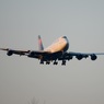 Delta 747-400 着陸