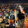 梅田・東方向の夜景　