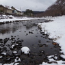 雪の洗沢川1