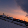 おぼろ夕日 III