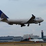 着陸 United 747-400
