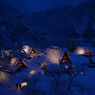 五箇山の黄昏