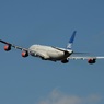 SAS A340-300 飛び立ち