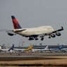 DELTA 747-400 着陸