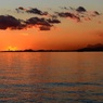 ごく普通の夕焼けです
