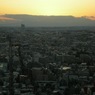 三茶からの夕日