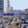 土佐のおきゃく 電線だらけです
