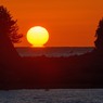 満足のだるま夕陽　３