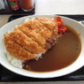 熱々揚げたてカツカレー