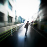 路上の雨