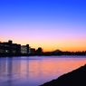 Blue sunset
