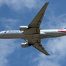 American 777-223 離陸