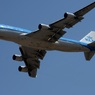 出発 KLM 747-406 