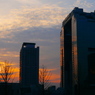 夕暮れ