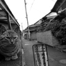 タバコ屋の店先で、ニャンコ先生に出会う