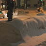 雪のスイーツ