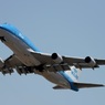 KLM 747-400  出発