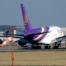 THAI A380-841  着陸