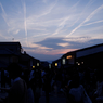 京の夕暮れ
